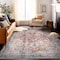 World Rug Gallery Traditional Distressed Machine Washable Multi Area Rug 5'x7' 5050MULTI5X7 - alternate 6